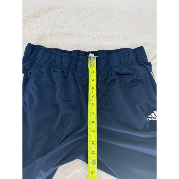 Adidas Women's Navy Blue Athletic Classic Track Pants With White Stripes XL - Picture 4 of 12